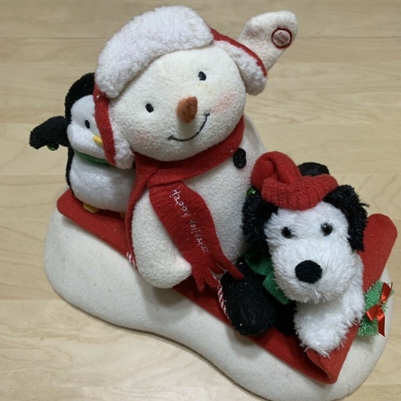 Hallmark Jingle Pals “Sleigh Ride” snowman musical - Picture 1 of 8